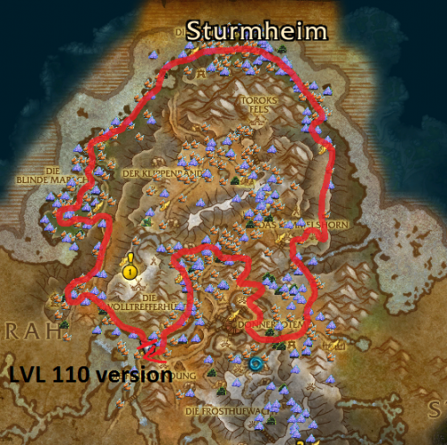 More information about "HighMountain lvl 100-109 and 110 version"