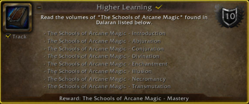 More information about "[Achievement] Higher Learning"