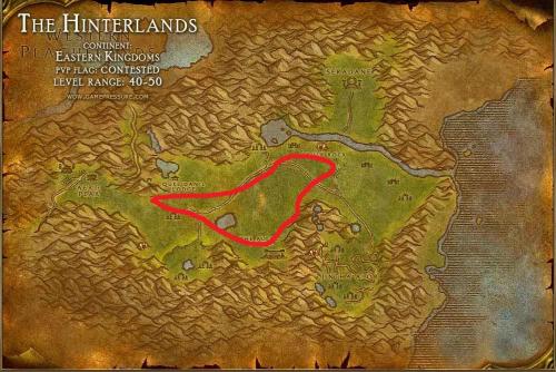 More information about "The Hinterlands 40 - 50 LVL"