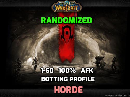 More information about "[PAID][Horde] 1-60 Horde AFK (RANDOMIZED) QUESTER + Grinder - 350+ Quests || All Starting Zones | Mount Support | Weapon Upgrades | All Class Quests | Auto Profile Updates | Buys Weapons | On Screen Display"